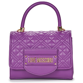 Love Moschino QUILTED TAB Purple