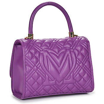 Love Moschino QUILTED TAB Purple