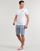 Clothing Men Sleepsuits Polo Ralph Lauren S / S PJ SET-SLEEP-SET White / Multicolour