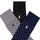 Shoe accessories Socks Polo Ralph Lauren 86255PK-3PK DOT-CREW SOCK-3 PACK Black / Grey / Marine