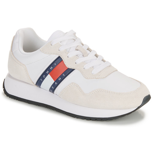 Shoes Women Low top trainers Tommy Jeans TJW EVA RUNNER MAT MIX ESS White