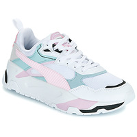 Shoes Women Low top trainers Puma TRINITY White / Pink
