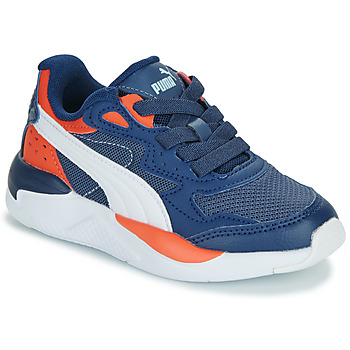 Shoes Boy Low top trainers Puma X-RAY SPEED PS Blue / White / Red