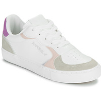 Shoes Women Low top trainers Kaporal SEKOIA White / Pink