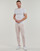 Clothing Men Tracksuit bottoms Adidas Sportswear M 3S FL TC PT Beige / White