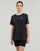 Clothing Women Short-sleeved t-shirts Adidas Sportswear W 3S BF T Black / White