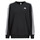 Clothing Women Sweaters Adidas Sportswear W 3S FL OS SWT Black / White