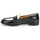 Shoes Women Loafers Lauren Ralph Lauren WYNNIE-FLATS-LOAFER Black / White