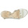 Shoes Women Sandals Les Tropéziennes par M Belarbi LILON White / Gold