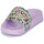 Shoes Girl Sliders Fila MORRO BAY P SLIPPER KIDS Purple / Leopard