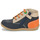 Shoes Children Hi top trainers Kickers BONZIP-2 Marine / Beige / Orange