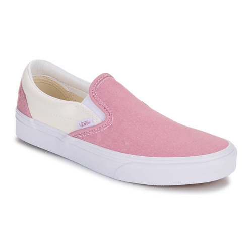 Shoes Women Slip-ons Vans Classic Slip-On JOYFUL DENIM LIGHT PINK Pink