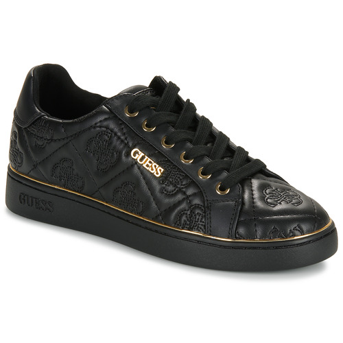 Shoes Women Low top trainers Guess BECKIE 10 Black