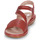 Shoes Women Sandals Rieker  Red