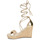 Shoes Women Sandals Only ONLAMELIA-17 PU FOIL WRAP WEDGE HEEL Gold
