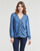 Clothing Women Shirts Levi's ZENDA LS BLOUSE Blue