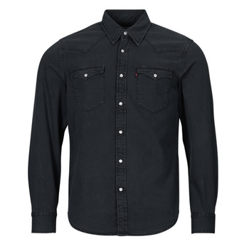 Clothing Men Long-sleeved shirts Levi's CLASSIC WESTERN STANDARD Blue