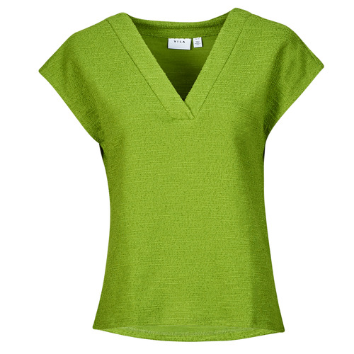 Clothing Women Tops / Blouses Vila VIAMY Green