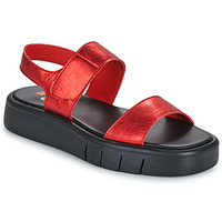 Shoes Women Sandals Art MALAGA Red / Metallic