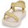 Shoes Children Sandals Teva K ORIGINAL UNIVERSAL SPARKLIE Beige / Gold