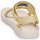 Shoes Children Sandals Teva K ORIGINAL UNIVERSAL SPARKLIE Beige / Gold