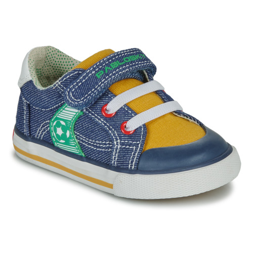 Shoes Children Low top trainers Pablosky  Blue / Yellow