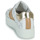Shoes Women Low top trainers NeroGiardini E409954D White / Cognac / Gold