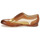 Shoes Women Derby Shoes Melvin & Hamilton SONIA 1 Brown / Gold