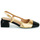 Shoes Women Heels Fericelli LEA Gold / Black
