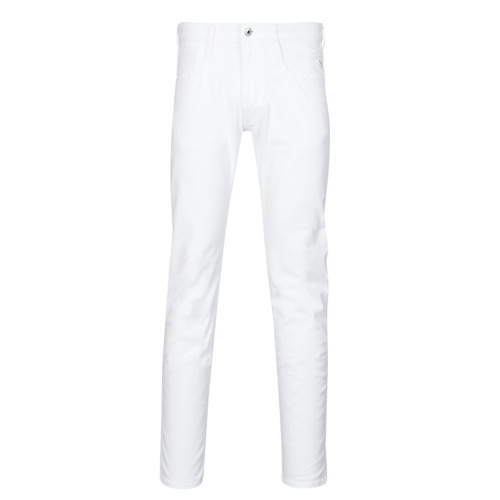 Clothing Men Slim jeans Replay M914-000-80693C2 White
