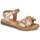 Shoes Girl Sandals Gioseppo DELONICE Pink / Gold