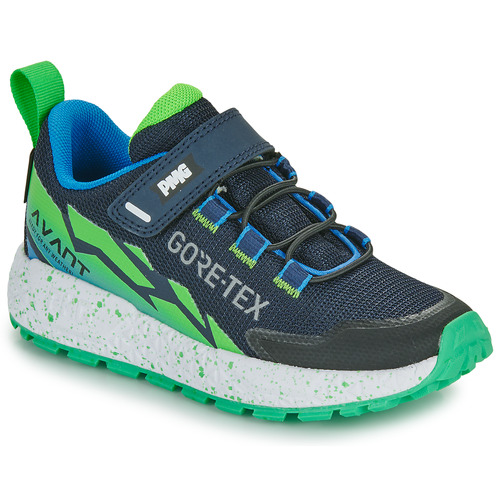 Shoes Children Low top trainers Primigi B&G STORM GTX Marine / Green
