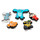 Shoe accessories Children Accessories Crocs Jibbitz Disneys Pixar 5 pack Multicolour