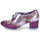 Shoes Women Brogues Irregular Choice CLARA BOW Purple / Multicolour
