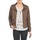 Clothing Women Leather jackets / Imitation leather DDP GIRUP Brown