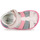 Shoes Girl Sandals Citrouille et Compagnie FRINOUI Pink / Blue / Clear / Fuschia