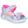 Shoes Girl Outdoor sandals Skechers UNICORN DREAMS SANDAL - MAJESTIC BLISS Blue / Pink / Yellow