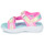 Shoes Girl Outdoor sandals Skechers UNICORN DREAMS SANDAL - MAJESTIC BLISS Blue / Pink / Yellow