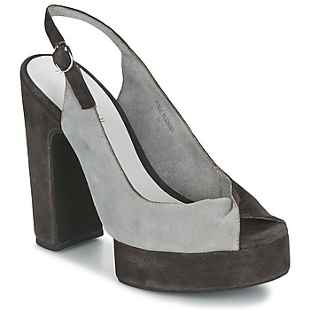 Shoes Women Sandals Jeffrey Campbell LARUE Grey / Brown