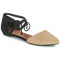 Shoes Women Sandals Jeffrey Campbell ENAMORED Beige / Black