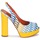 Shoes Women Sandals Missoni XM005 Yellow / Blue