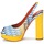 Shoes Women Sandals Missoni XM005 Yellow / Blue
