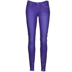 Clothing Women Slim jeans 7 for all Mankind THE SKINNY VINE LEAF Blue