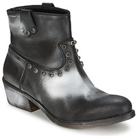 Shoes Women Mid boots Strategia SFUGGO Black / Silver