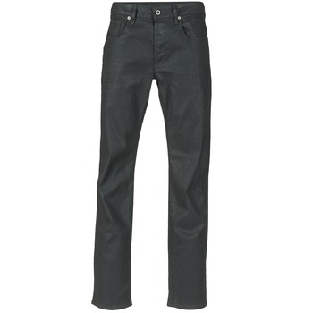 Clothing Men Straight jeans G-Star Raw 3301 STRAIGHT Black