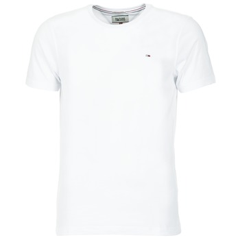 Clothing Men Short-sleeved t-shirts Tommy Jeans OFLEKI White