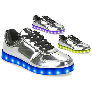 Shoes Women Low top trainers Wize & Ope THE LIGHT Silver