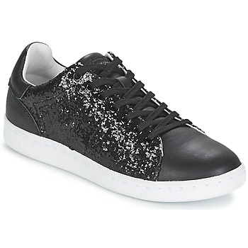 Shoes Women Low top trainers Mellow Yellow AVALON Black