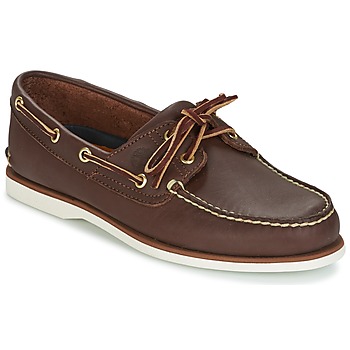 Shoes Men Loafers Timberland CLASSIC 2-EYE Brown