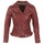 Clothing Women Leather jackets / Imitation leather Oakwood VIDEO Red
